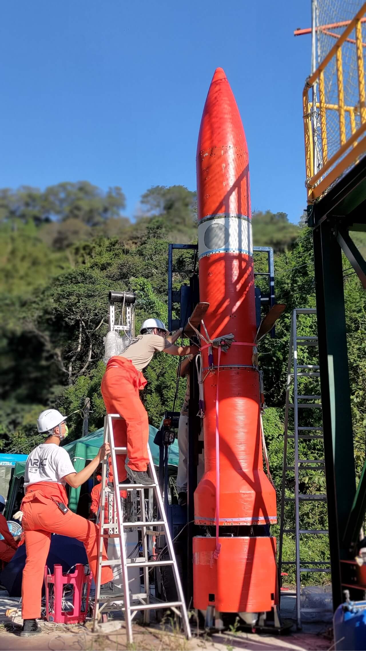 ARRC Successfully Completes the Long Awaited Vertical Hotfire Test of the HTTP-3A S2 Rocket